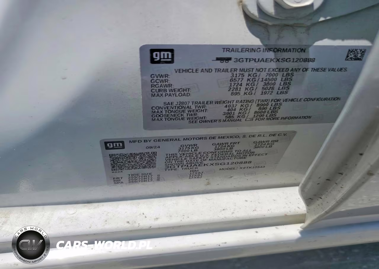 2025 GMC Sierra K1500 VIN:3GTPUAEKXSG120888 - 12