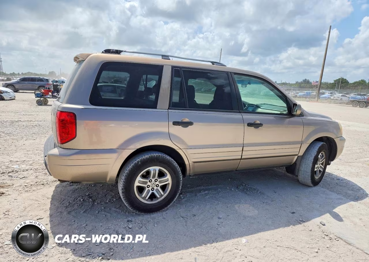 2003 Honda Pilot Exl VIN:2HKYF18533H607587 - 3