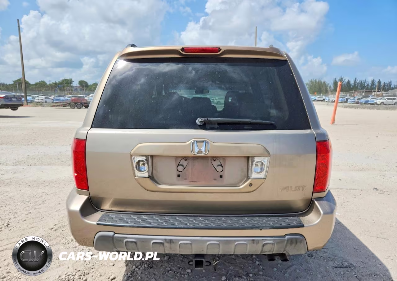 2003 Honda Pilot Exl VIN:2HKYF18533H607587 - 6