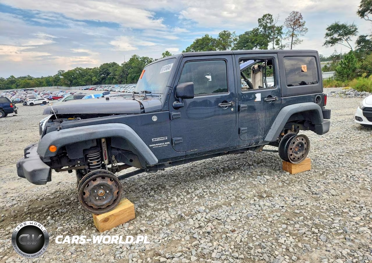 2017 Jeep Wrangler Unlimited Sport VIN:1C4BJWDG5HL691178 - 1