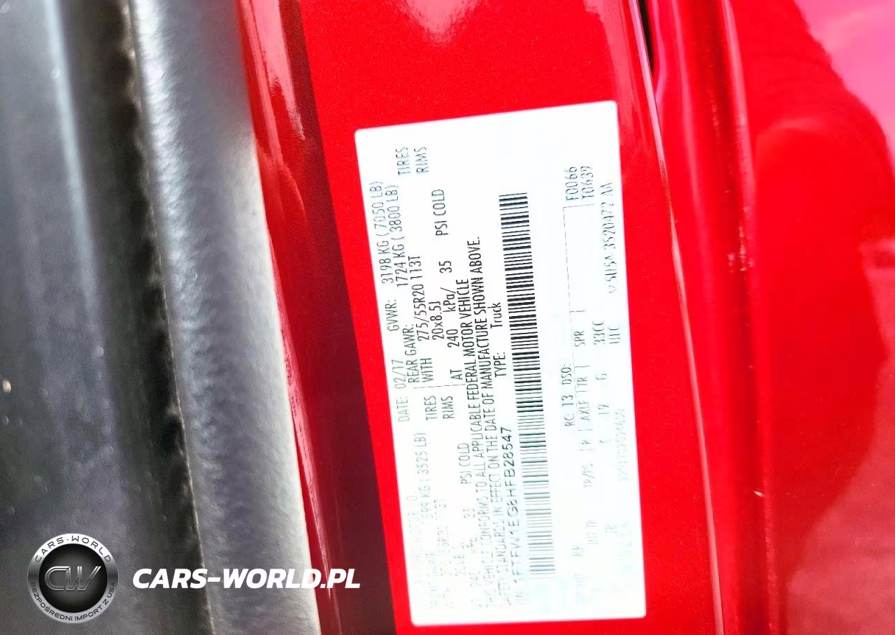 2017 Ford F150 Supercrew VIN:1FTFW1EG8HFB28547 - 12