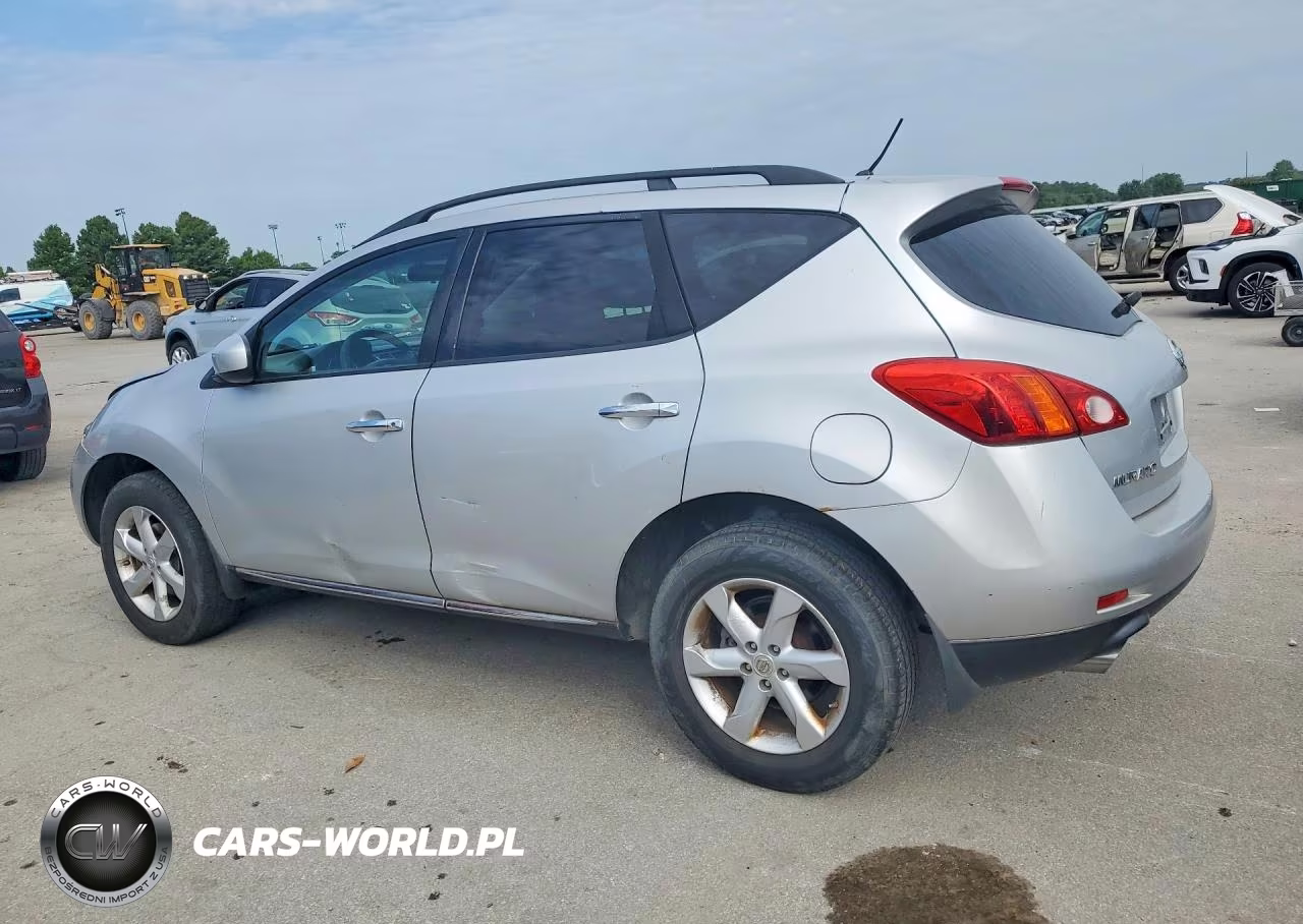 2009 Nissan Murano S VIN:JN8AZ18U19W019565 - 2