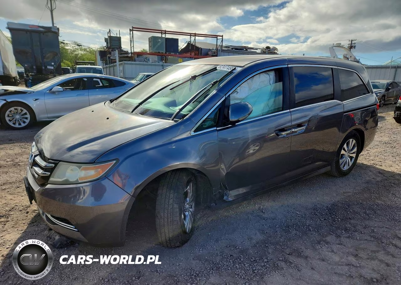 2015 Honda Odyssey Ex VIN:5FNRL5H40FB047820 - 1