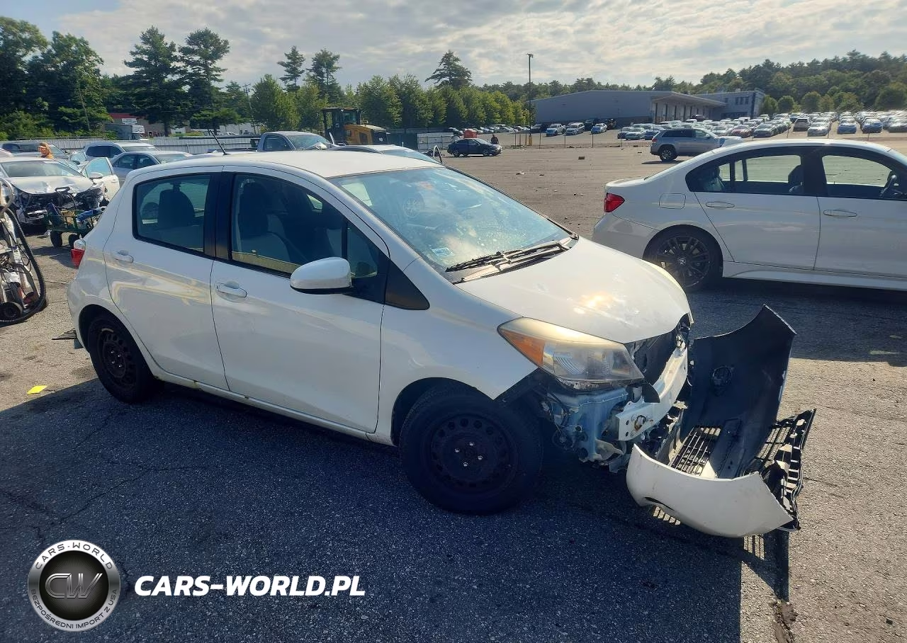 2014 Toyota Yaris 5-Door Le VIN:JTDKTUD34ED588366 - 4