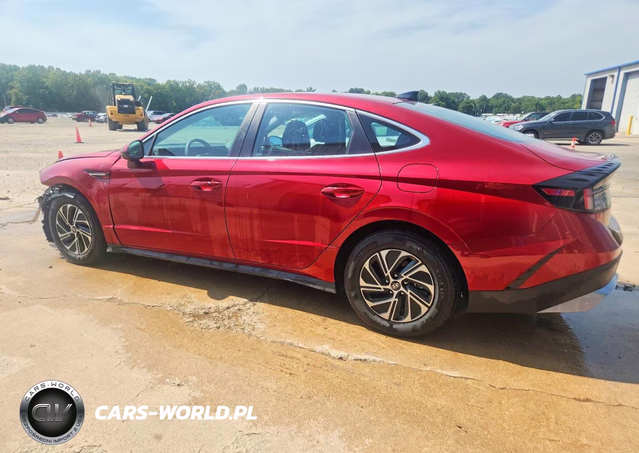 2026 Hyundai Sonata Hybrid Blue VIN:KMHL24JJXTA143196 - 2