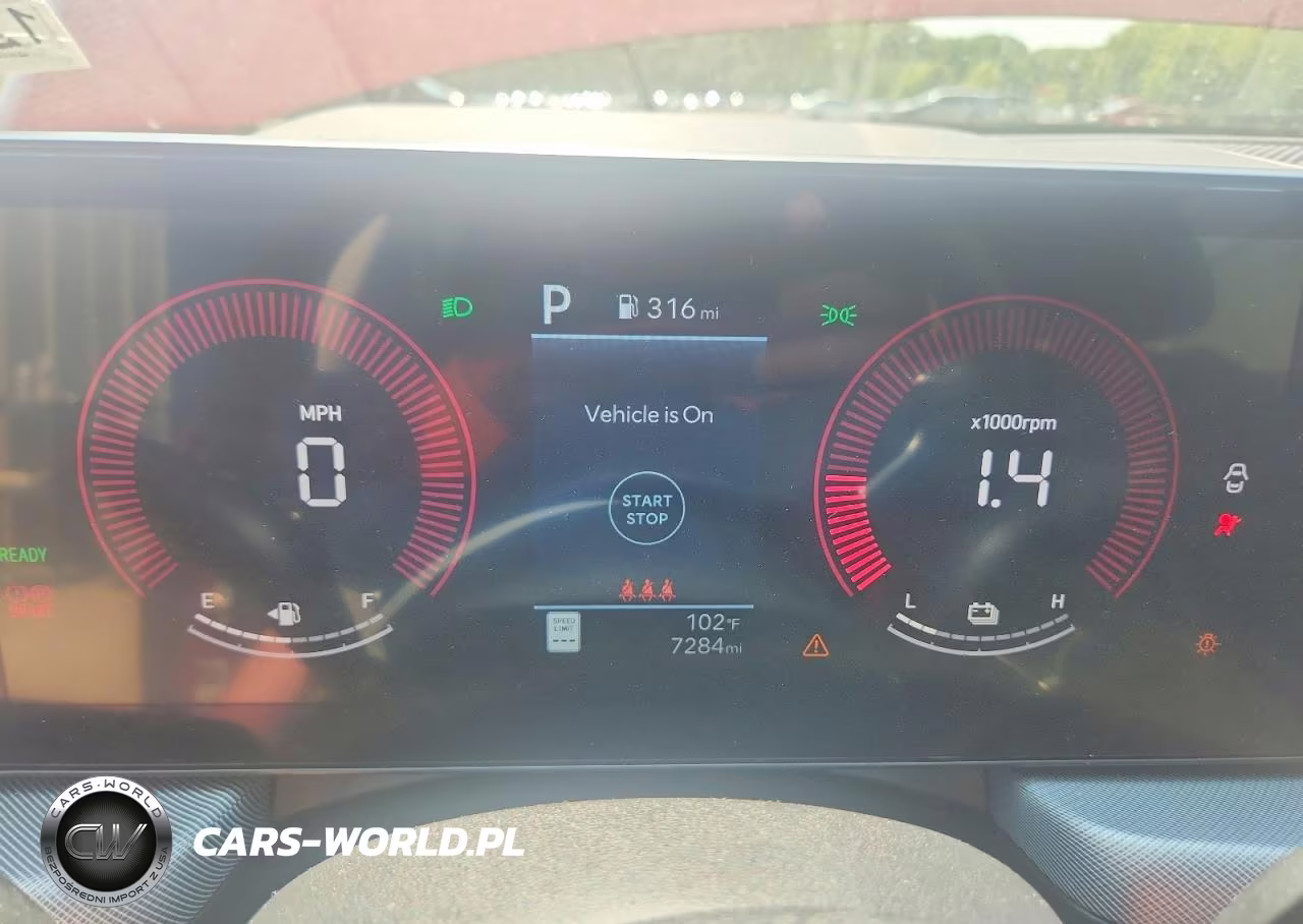 2026 Hyundai Sonata Hybrid Blue VIN:KMHL24JJXTA143196 - 9