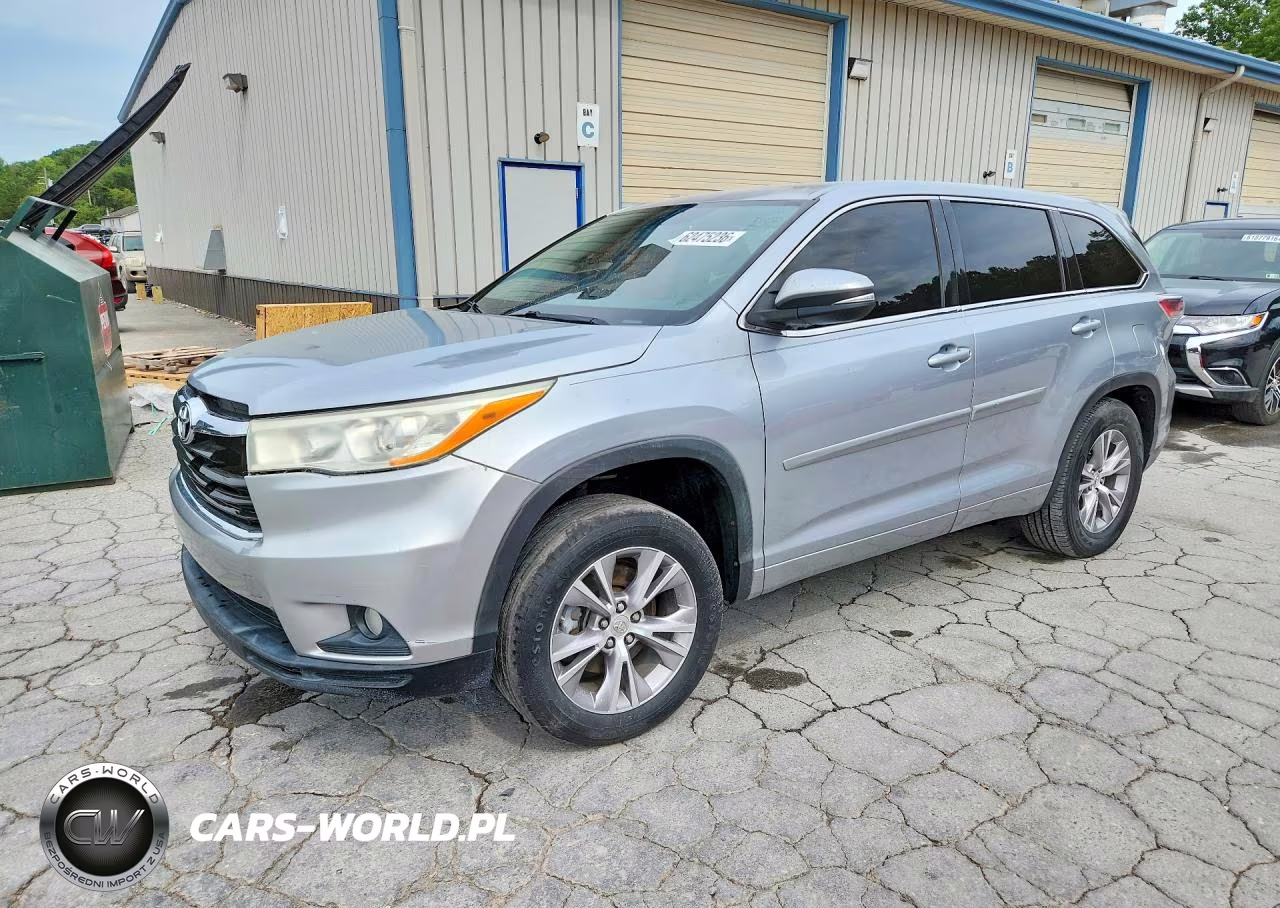 2014 Toyota Highlander Le Plus