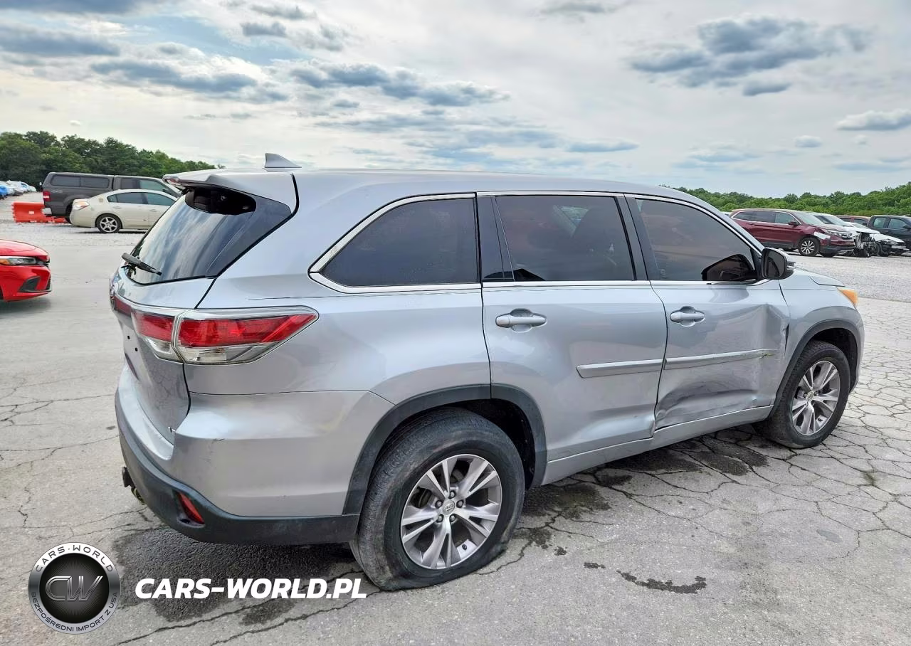2014 Toyota Highlander Le Plus VIN:5TDZKRFH9ES023218 - 3