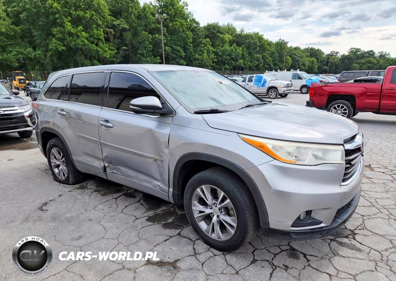 2014 Toyota Highlander Le Plus VIN:5TDZKRFH9ES023218 - 4
