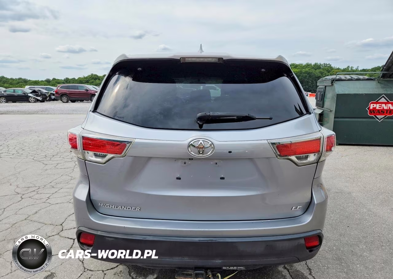 2014 Toyota Highlander Le Plus VIN:5TDZKRFH9ES023218 - 6