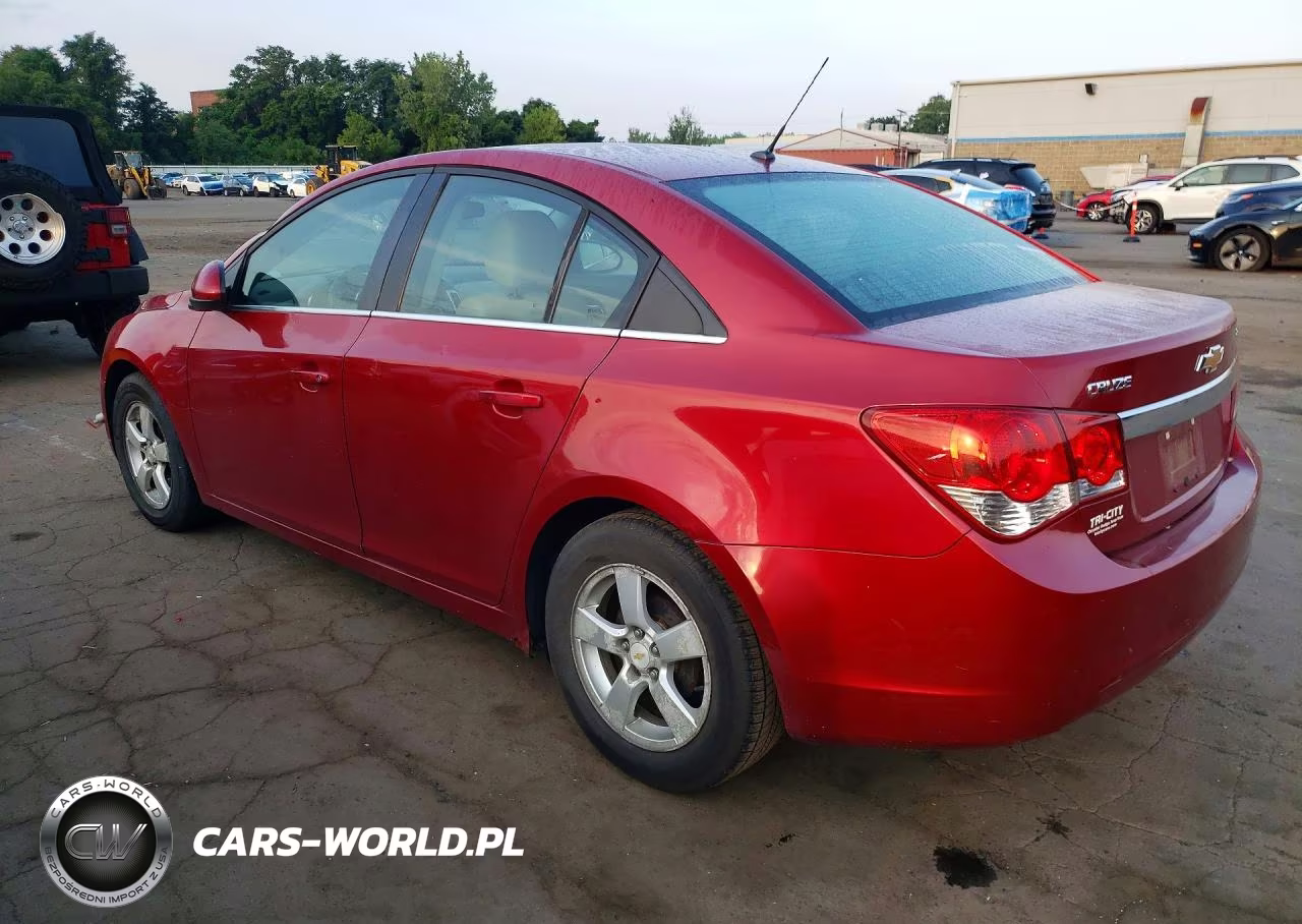 2011 Chevrolet Cruze Lt VIN:1G1PE5S91B7262346 - 2