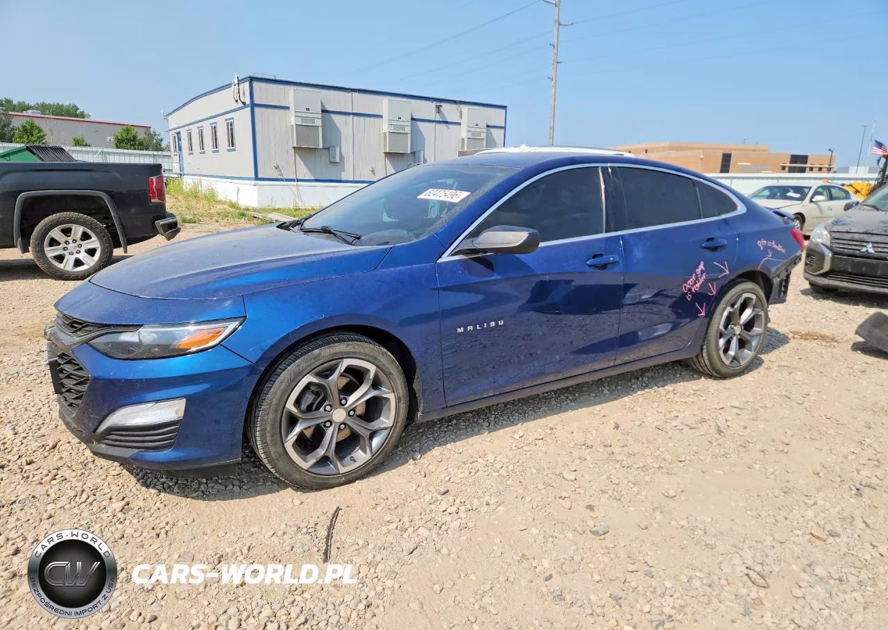 2019 Chevrolet Malibu Rs VIN:1G1ZG5STXKF187571 - 1