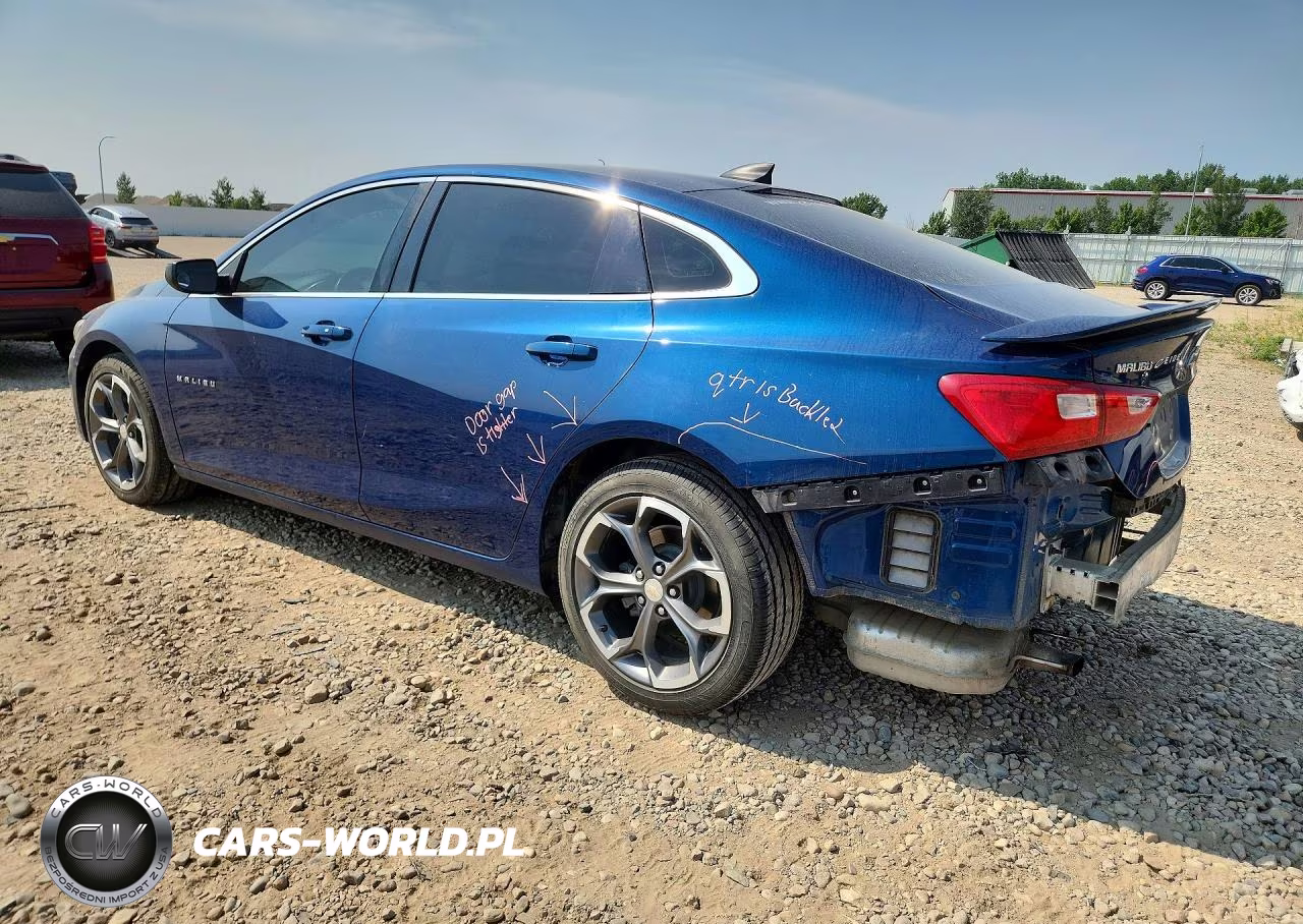 2019 Chevrolet Malibu Rs VIN:1G1ZG5STXKF187571 - 2
