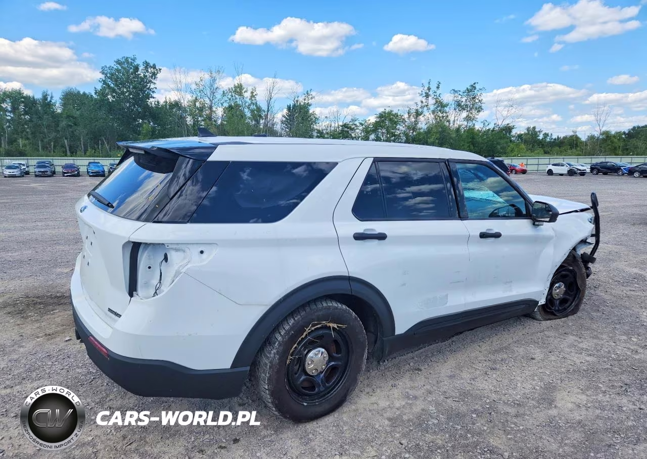 2023 Ford Explorer Police Interceptor VIN:1FM5K8AB7PGB84607 - 3