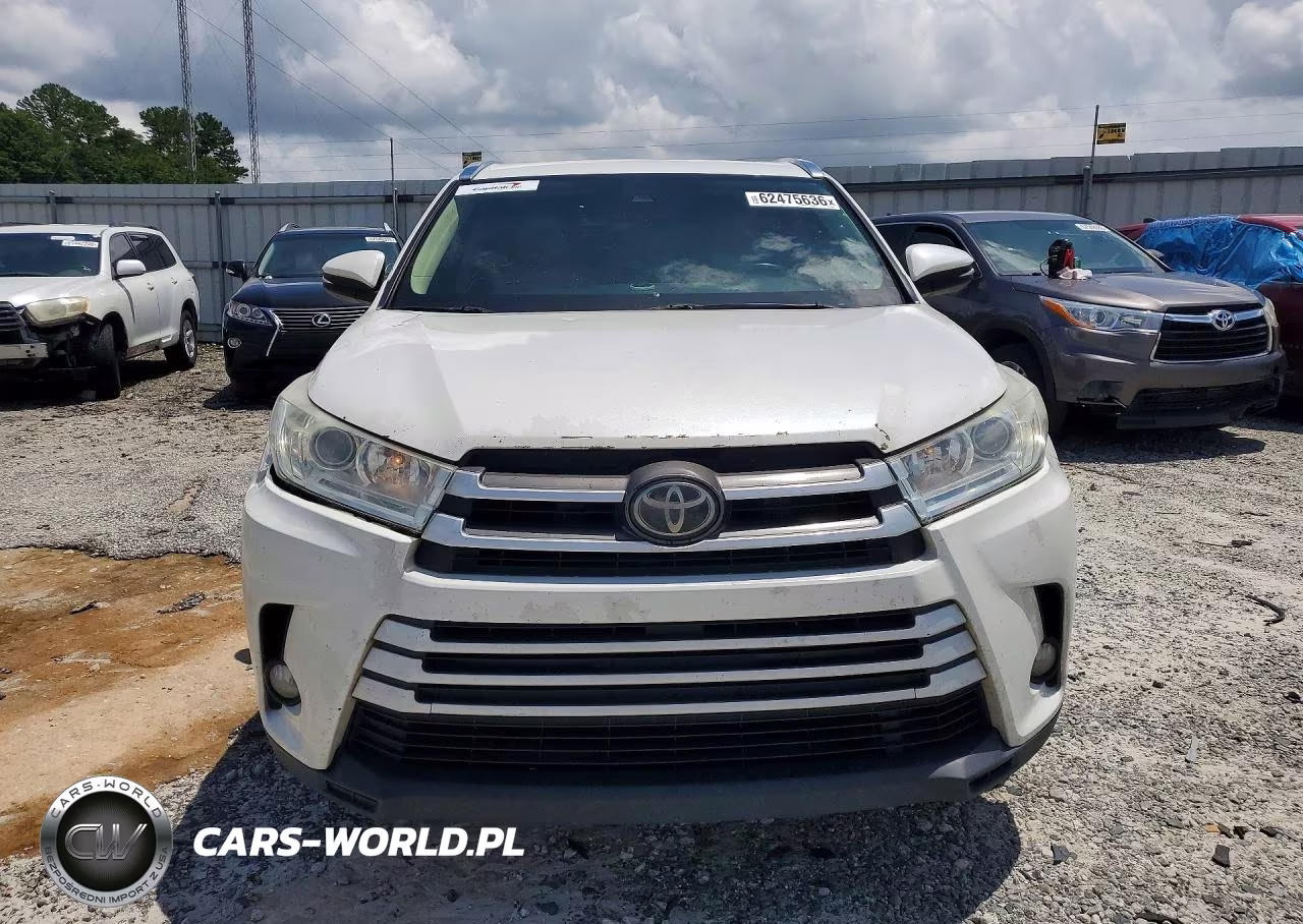 2017 Toyota Highlander Xle VIN:5TDKZRFH1HS519857 - 5