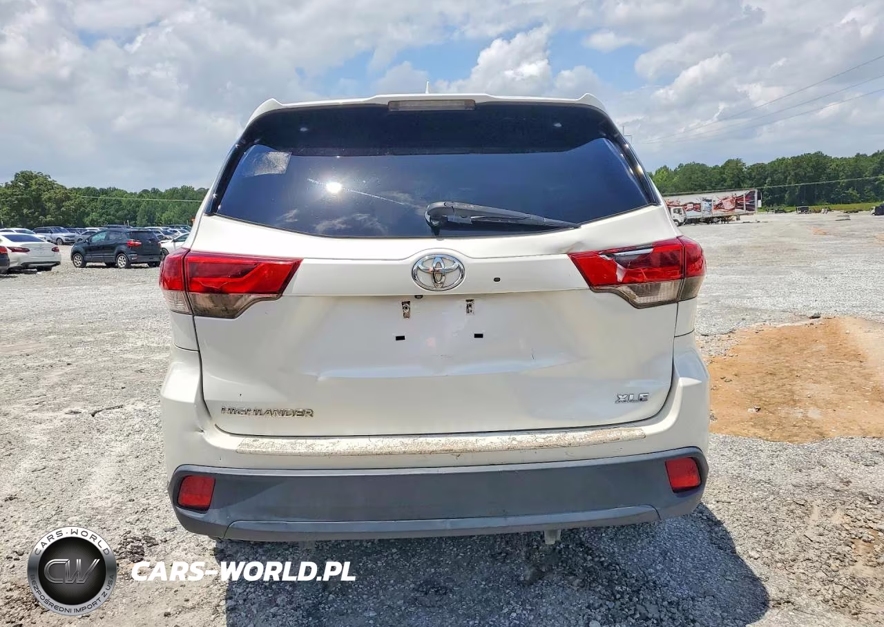 2017 Toyota Highlander Xle VIN:5TDKZRFH1HS519857 - 6