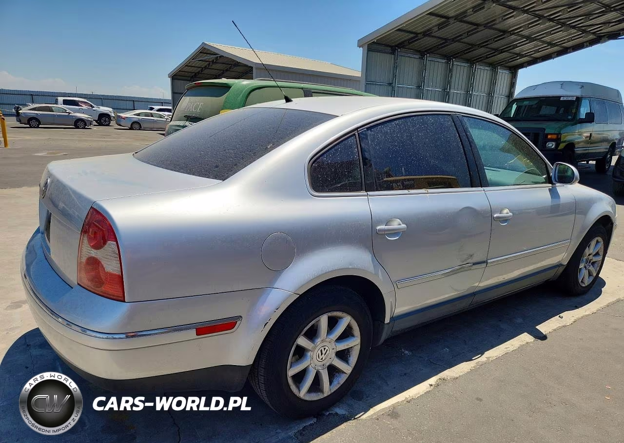 2004 Volkswagen Passat Gls VIN:WVWPD63B84P197211 - 3