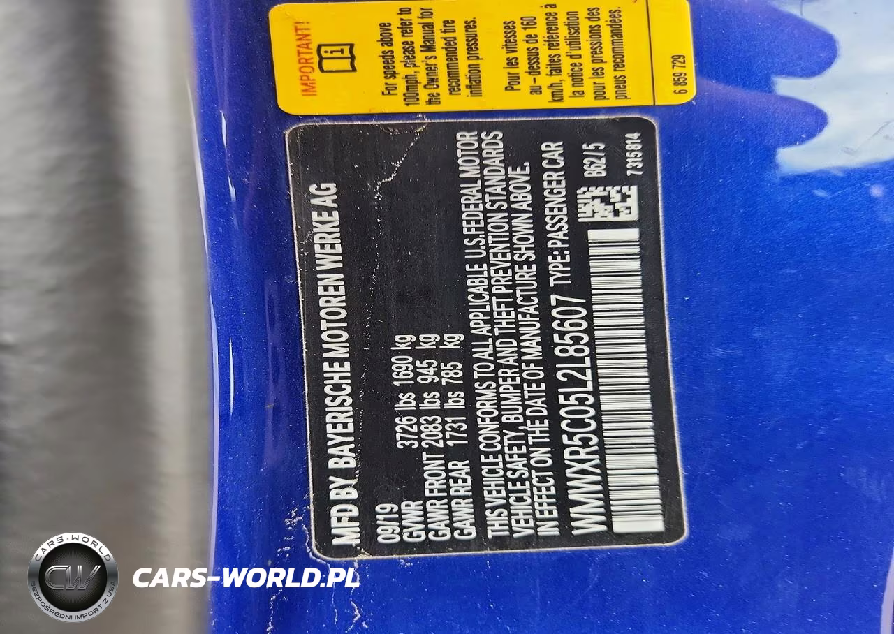 2020 Mini Cooper S VIN:WMWXR5C05L2L85607 - 12