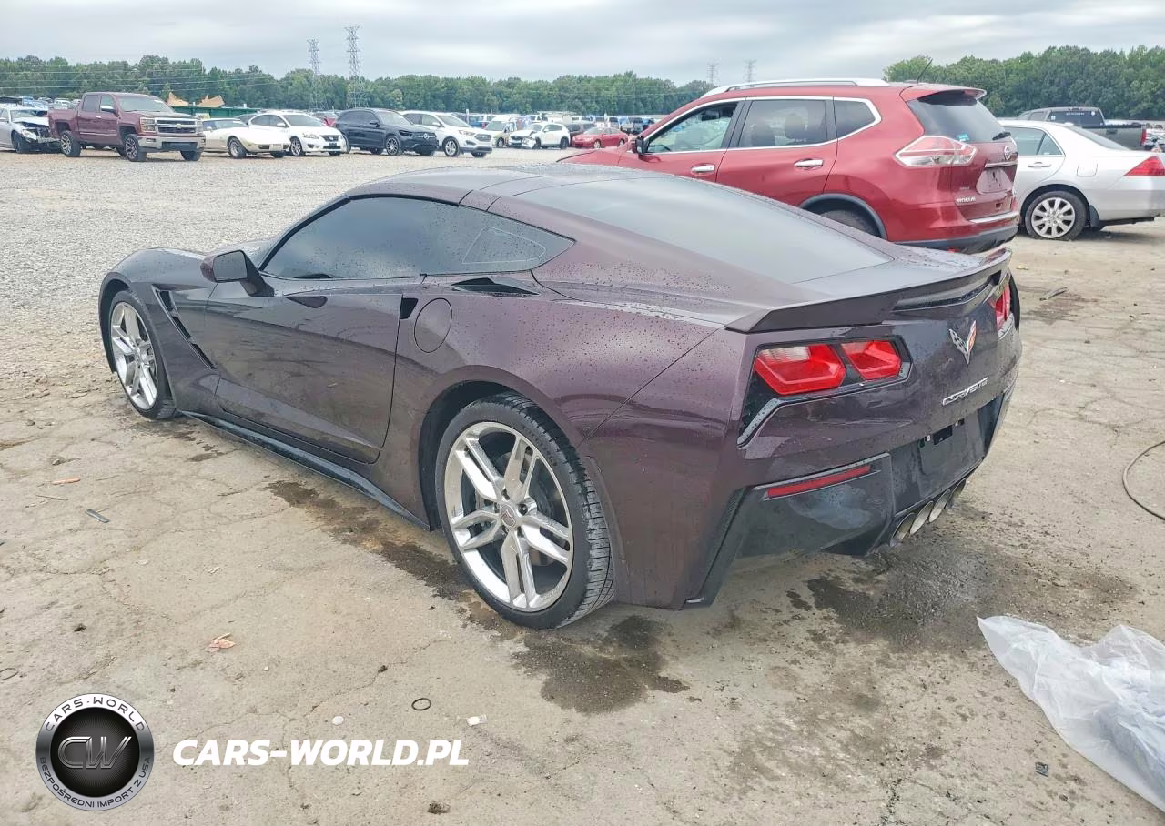 2017 Chevrolet Corvette Stingray 1Lt VIN:1G1YB2D75H5109061 - 2