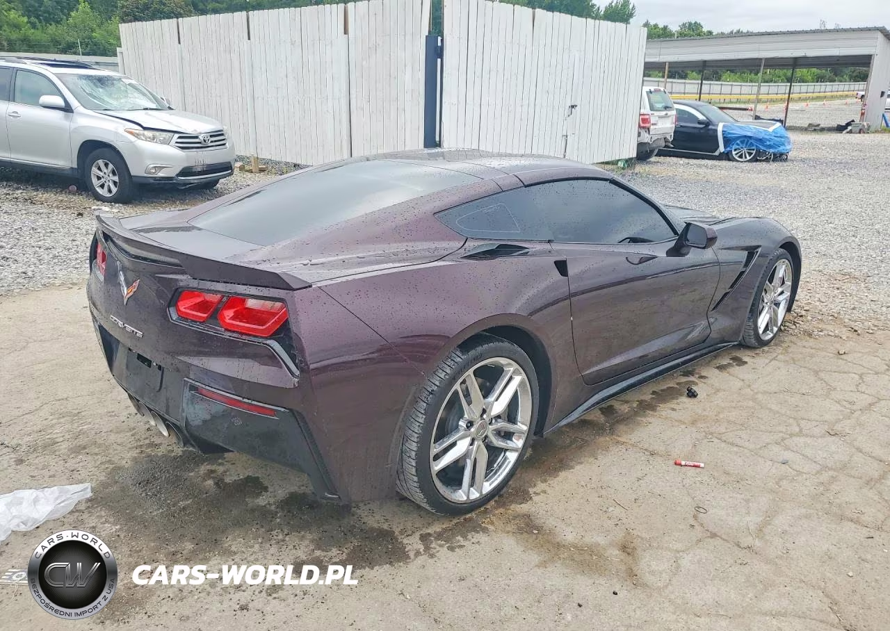 2017 Chevrolet Corvette Stingray 1Lt VIN:1G1YB2D75H5109061 - 3