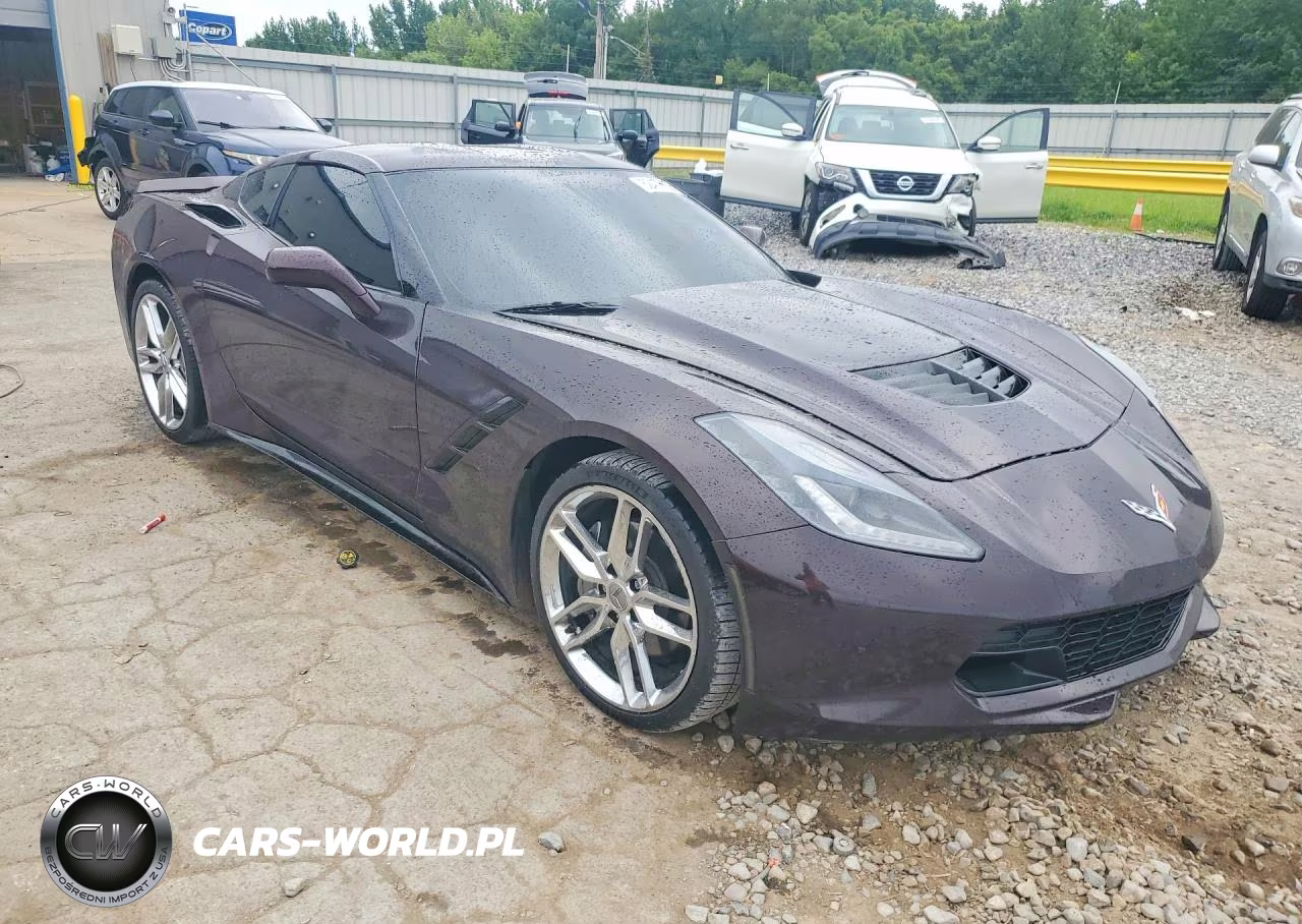 2017 Chevrolet Corvette Stingray 1Lt VIN:1G1YB2D75H5109061 - 4