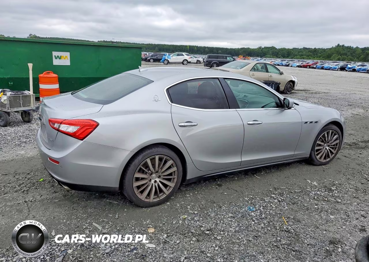2015 Maserati Ghibli S VIN:ZAM57RTA1F1135402 - 3