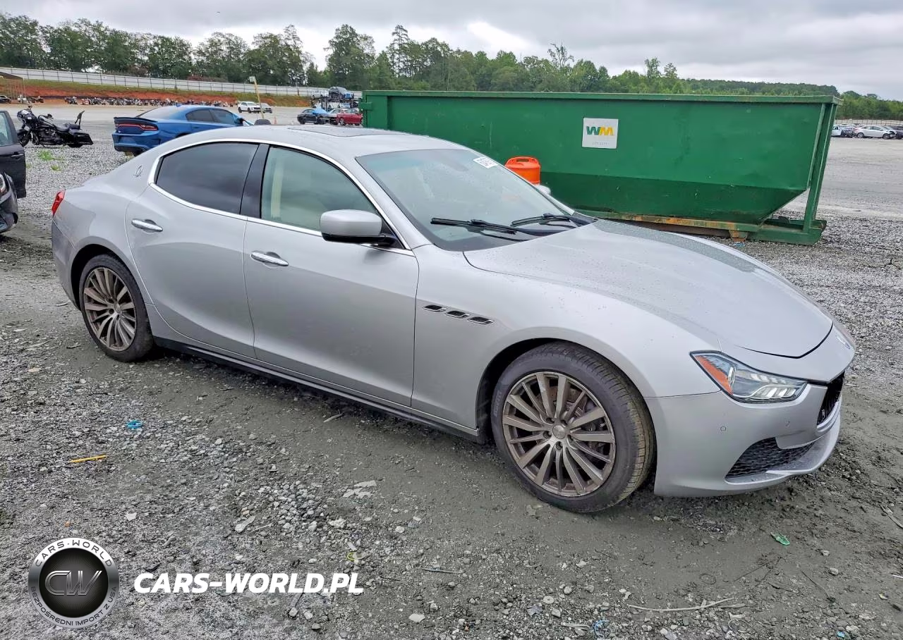 2015 Maserati Ghibli S VIN:ZAM57RTA1F1135402 - 4