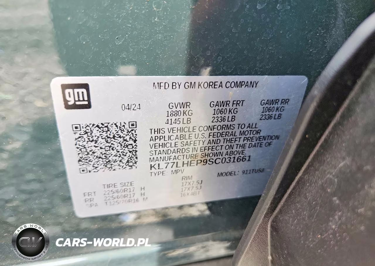 2025 Chevrolet Trax 1Lt VIN:KL77LHEP9SC031661 - 13