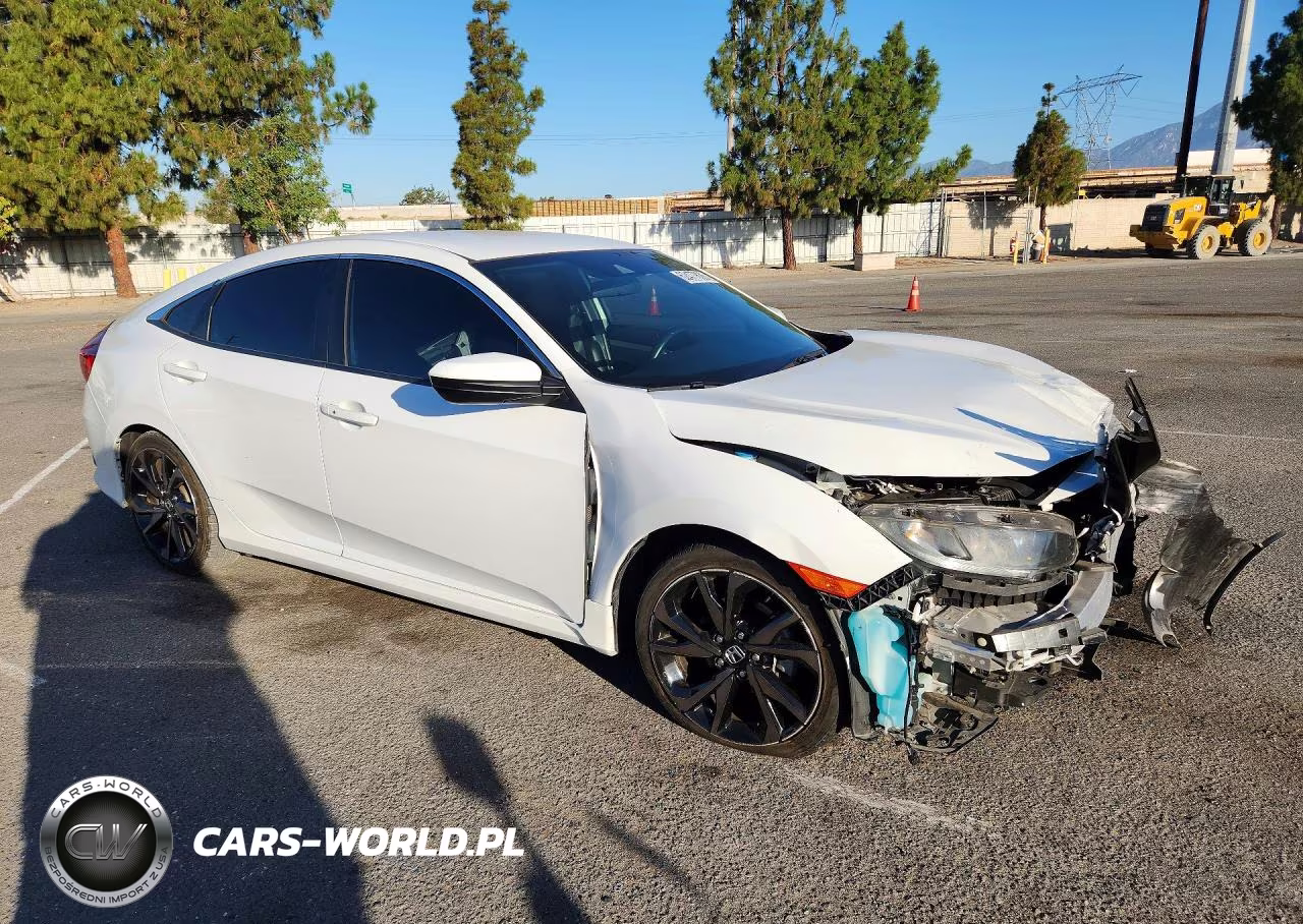 2021 Honda Civic Sport VIN:2HGFC2F87MH541494 - 4