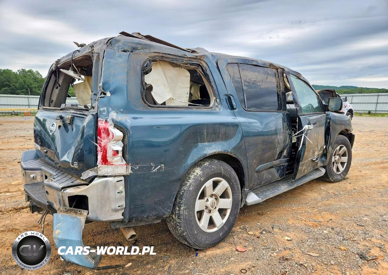 2005 Nissan Armada Se VIN:5N1AA08A05N731371 - 3
