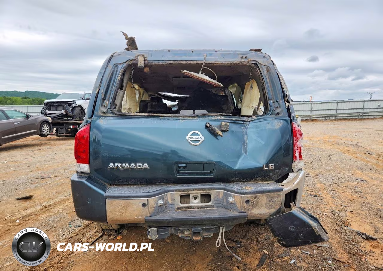 2005 Nissan Armada Se VIN:5N1AA08A05N731371 - 6