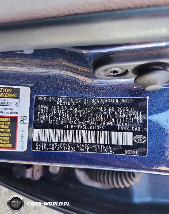 2017 Toyota Camry Le VIN:4T1BF1FK5HU814375 - 12