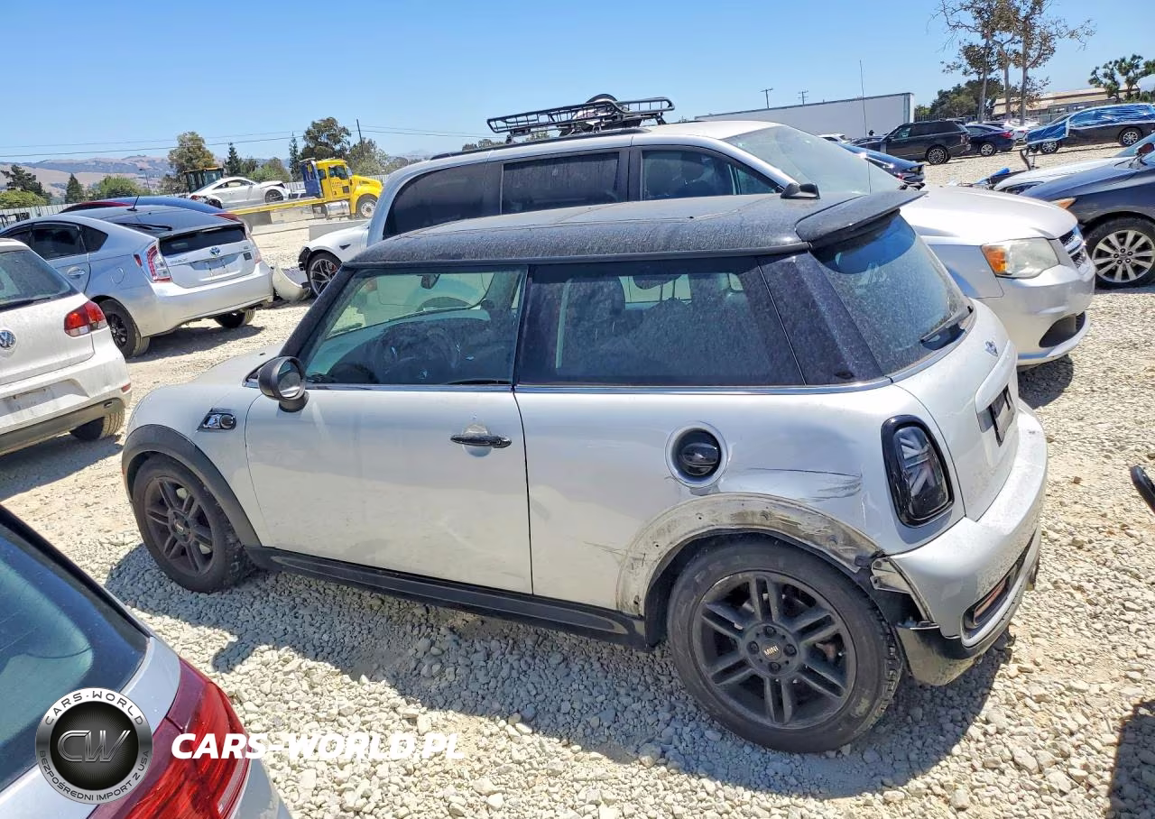 2012 Mini Cooper S VIN:WMWSV3C54CT386540 - 2