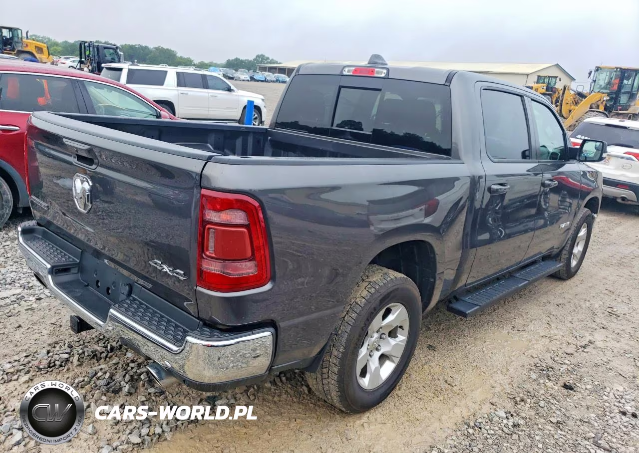 2021 Ram 1500 Big Horn-Lone Star VIN:1C6SRFFM1MN553851 - 3