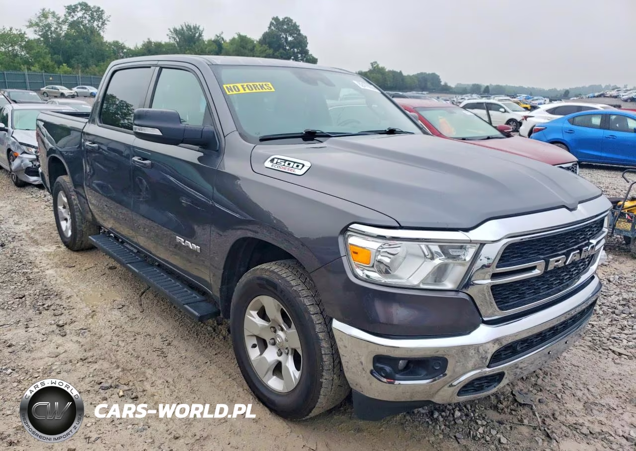 2021 Ram 1500 Big Horn-Lone Star VIN:1C6SRFFM1MN553851 - 4