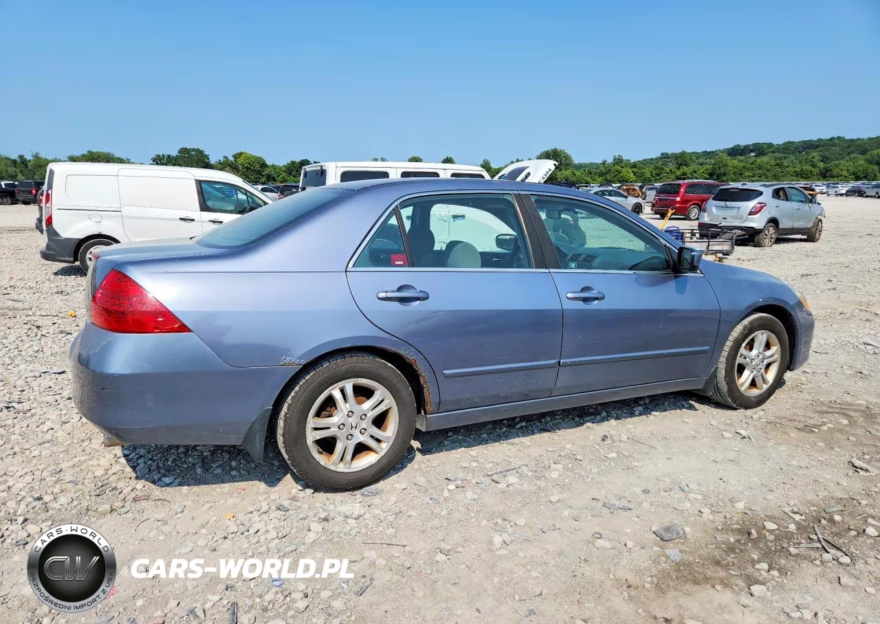 2007 Honda Accord 2.4 Ex VIN:1HGCM56797A125880 - 3