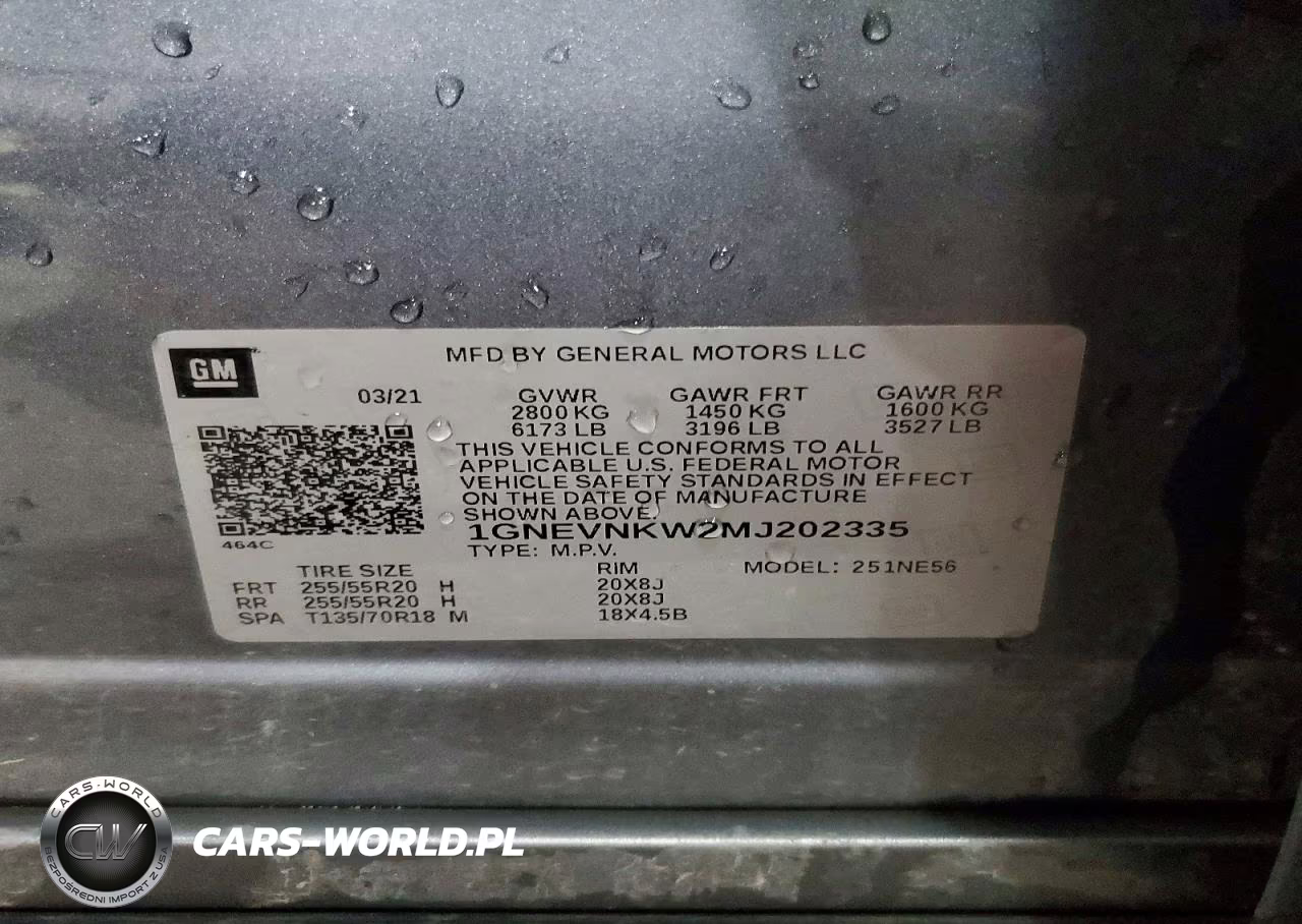 2021 Chevrolet Traverse High Country VIN:1GNEVNKW2MJ202335 - 13