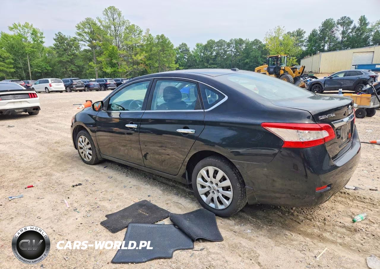 2015 Nissan Sentra Sv VIN:3N1AB7APXFL691104 - 2
