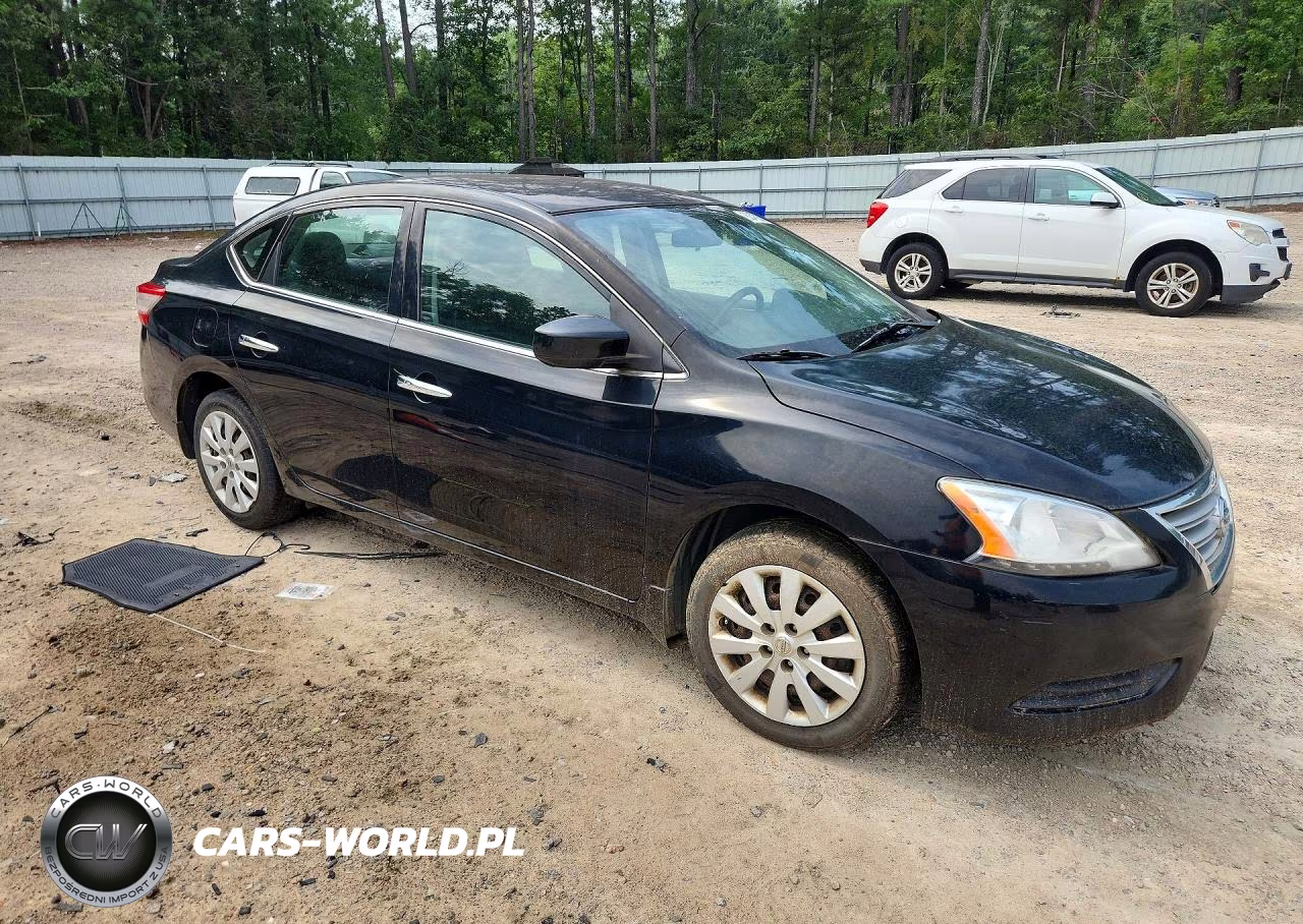 2015 Nissan Sentra Sv VIN:3N1AB7APXFL691104 - 4