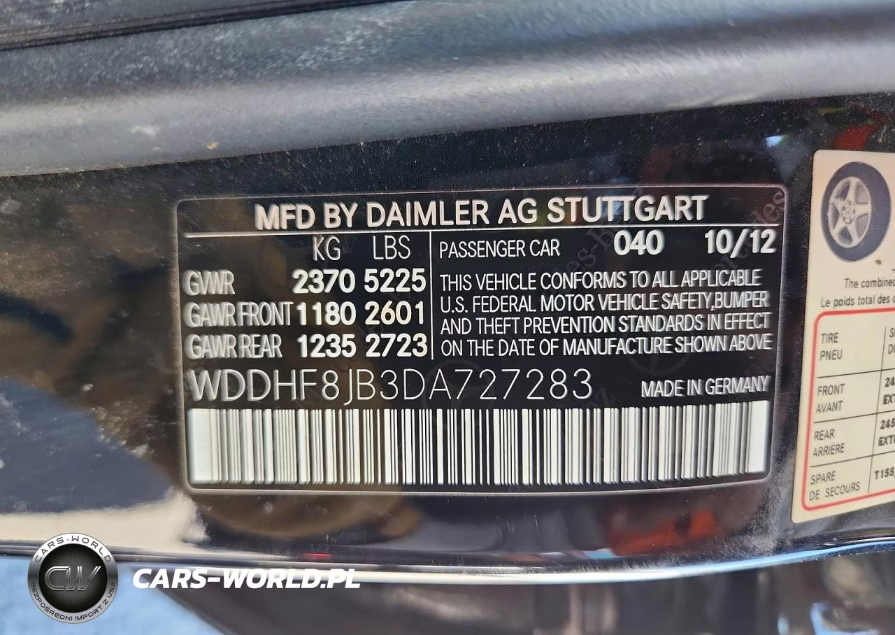 2013 Mercedes-Benz E 350 4Matic VIN:WDDHF8JB3DA727283 - 12