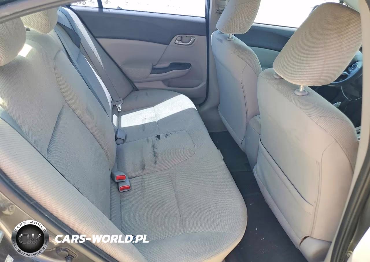 2012 Honda Civic Lx VIN:2HGFB2F50CH611635 - 10