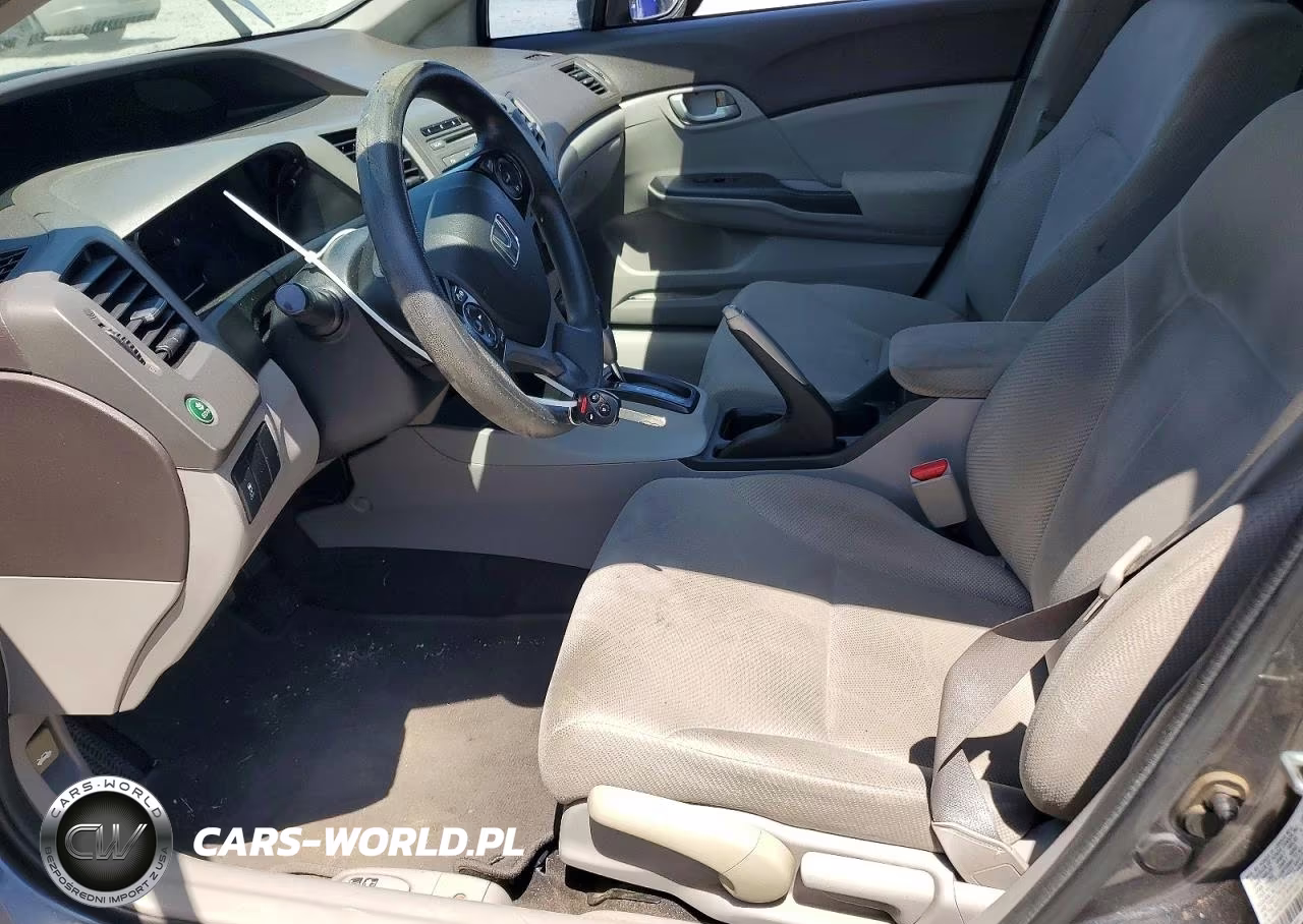 2012 Honda Civic Lx VIN:2HGFB2F50CH611635 - 7
