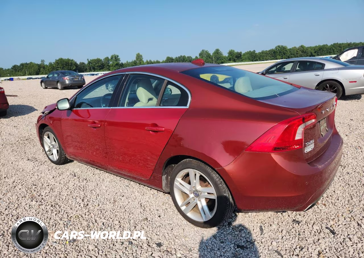 2014 Volvo S60 T5 VIN:YV1612FSXE1288908 - 2