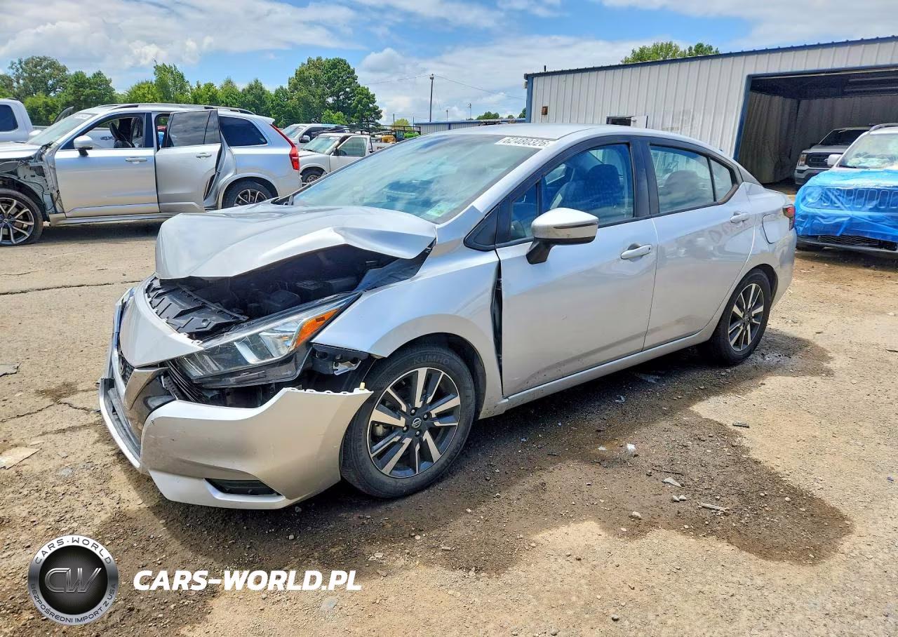 2021 Nissan Versa Sv VIN:3N1CN8EV9ML868432 - 1