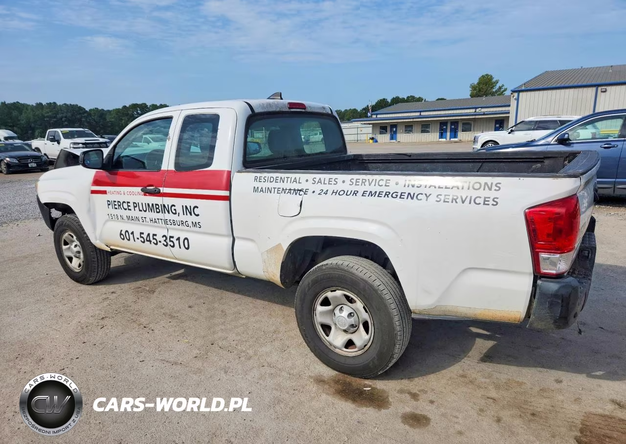 2016 Toyota Tacoma Sr VIN:5TFRX5GN4GX061760 - 2