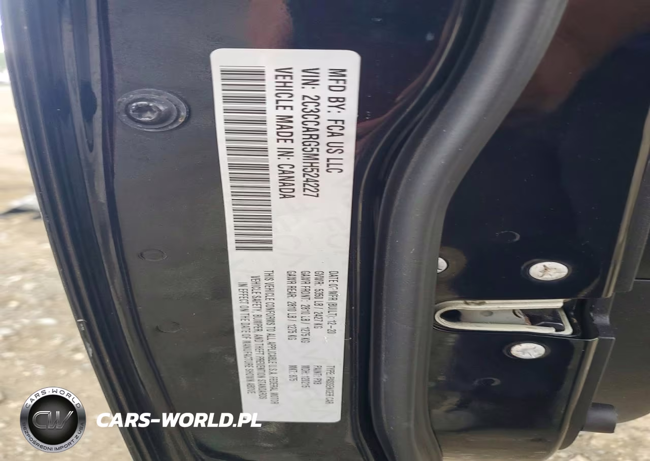 2021 Chrysler 300 Touring VIN:2C3CCARG5MH524227 - 12