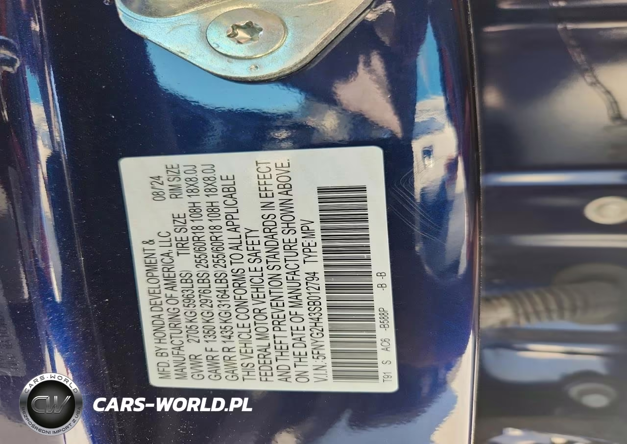 2025 Honda Pilot Exl VIN:5FNYG2H43SB012794 - 13