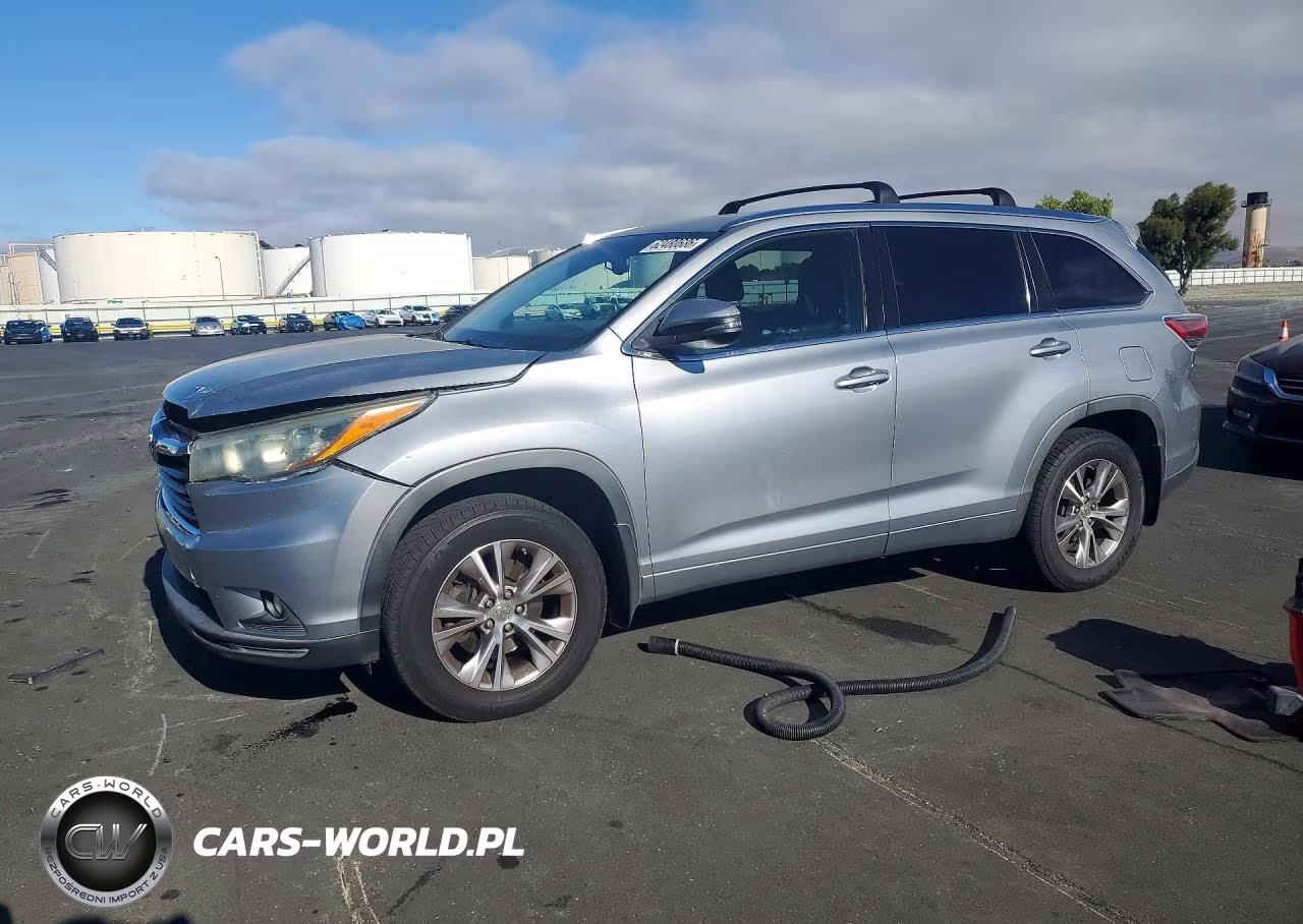 2015 Toyota Highlander Xle – zdjęcie 1 z 12