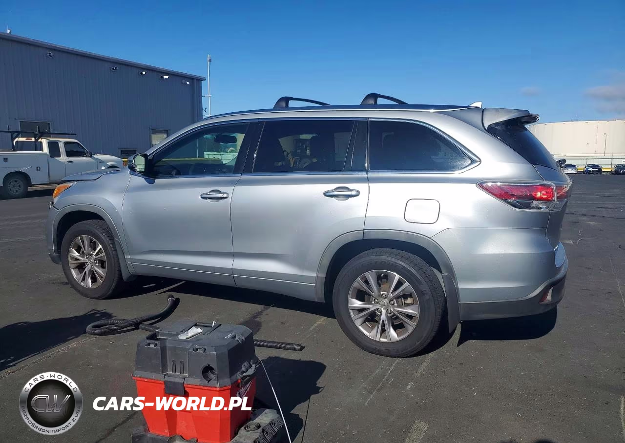 2015 Toyota Highlander Xle VIN:5TDJKRFH7FS113417 - 2