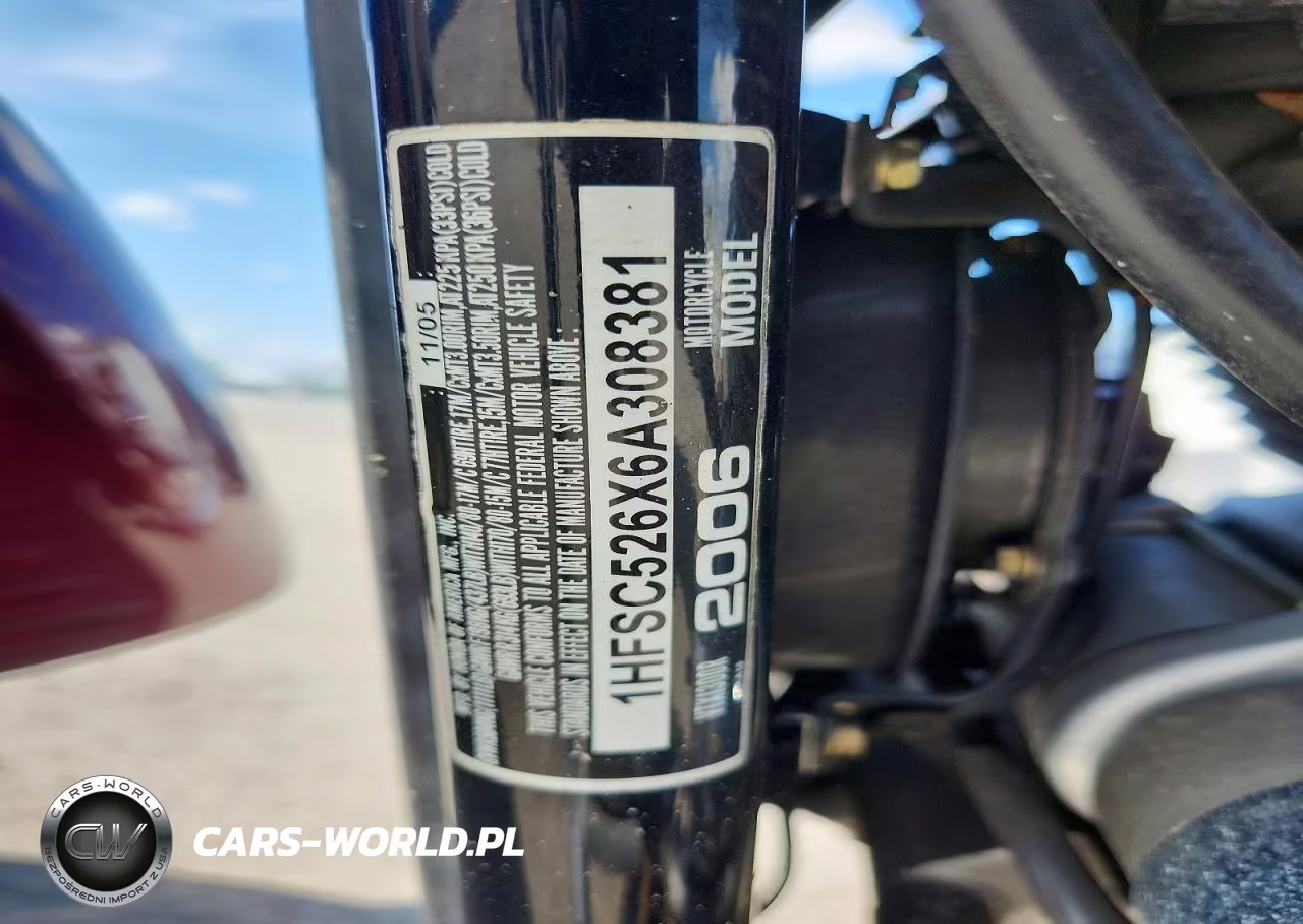 2006 Honda Vtx1300 R VIN:1HFSC526X6A308381 - 9
